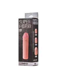 Фаллоудлинитель SUPER HERO Tempter - 16 см. - Lola Games - в Златоусте купить с доставкой