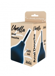 Черный анальный душ Anal Douche L - Lola Games - купить с доставкой в Златоусте