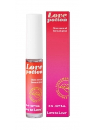 Возбуждающий блеск для губ Love Potion - 8 мл. - Love to Love - купить с доставкой в Златоусте