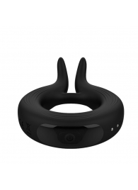 Черное эрекционное кольцо Marry Me Rechargeable Vibrating Cockring - Adrien Lastic - в Златоусте купить с доставкой