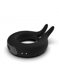 Черное эрекционное кольцо Marry Me Rechargeable Vibrating Cockring - Adrien Lastic - в Златоусте купить с доставкой