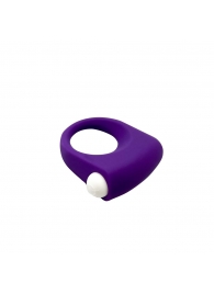 Фиолетовое эрекционное кольцо Puggle Vibrating Ring with Bullet - Adrien Lastic - в Златоусте купить с доставкой