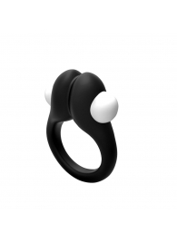 Черное эрекционное кольцо Zippy Vibrating Ring With Bullet - Adrien Lastic - в Златоусте купить с доставкой