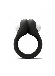 Черное эрекционное кольцо Zippy Vibrating Ring With Bullet - Adrien Lastic - в Златоусте купить с доставкой
