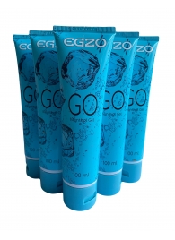 Набор из 5 пролонгирующих лубрикантов на водной основе Egzo Go (по 100 мл.) - EGZO - купить с доставкой в Златоусте