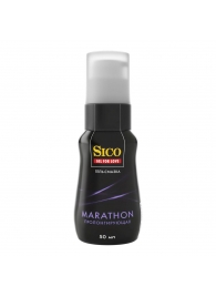 Пролонгирующая гель-смазка Sico Marathon - 50 мл. - Sico - купить с доставкой в Златоусте