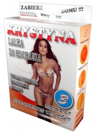 Надувная секс-кукла Krystyna - Boys of Toys - в Златоусте купить с доставкой