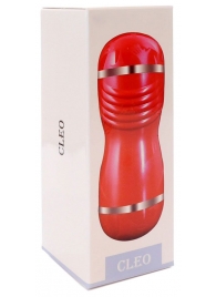 Двусторонний мастурбатор в колбе Cleo - вагина и ротик - Boys of Toys - в Златоусте купить с доставкой