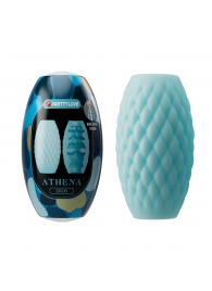 Голубой нереалистичный мастурбатор Athena - Baile - в Златоусте купить с доставкой