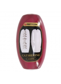 Белый мастурбатор-вагина Catherine - Baile - в Златоусте купить с доставкой