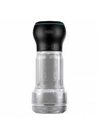Набор PowerBlow   Feel Pocket Stroker Crystal: мастурбатор и интерактивная насадка - Kiiroo - в Златоусте купить с доставкой