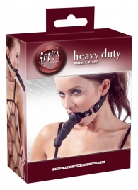 Кляп с наружным фаллоимитатором Knebel mit Dildo - Orion - купить с доставкой в Златоусте