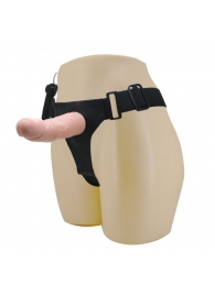 Реалистичный страпон-фаллоимитатор на трусиках Ultra Passionate Harness - 15 см. - Baile - купить с доставкой в Златоусте