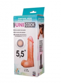 Фаллическая насадка Харнесс UNICOCK 5,5  - 17 см. - LOVETOY (А-Полимер) - купить с доставкой в Златоусте
