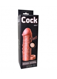 Фаллоудлинитель с кольцом COCK size L - 16,5 см. - LOVETOY (А-Полимер) - в Златоусте купить с доставкой