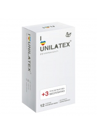 Разноцветные ароматизированные презервативы Unilatex Multifruit  - 12 шт. + 3 шт. в подарок - Unilatex - купить с доставкой в Златоусте