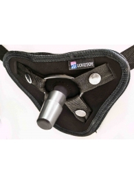 Вибрострапон с двумя насадками UniStrap - 18 и 18 см. - LOVETOY (А-Полимер) - купить с доставкой в Златоусте