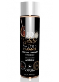 Лубрикант с ароматом солёной карамели JO GELATO SALTED CARAMEL - 120 мл. - System JO - купить с доставкой в Златоусте
