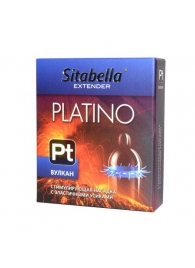 Стимулирующая насадка с усиками Platino  Вулкан - Sitabella - купить с доставкой в Златоусте