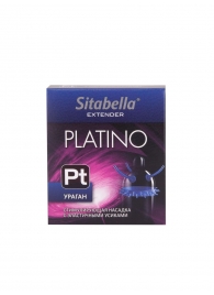 Стимулирующая насадка с усиками и шипиками Platino  Ураган - Sitabella - купить с доставкой в Златоусте