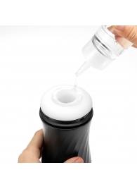 Мастурбатор с регулируемой плотностью обхвата Custom Strength CUP Twist Ripple - Tenga - в Златоусте купить с доставкой