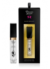 Стимулирующий блеск для губ Baiser Brulant Gloss Plaisirs Secrets - 7 мл. - Plaisir Secret - купить с доставкой в Златоусте