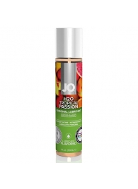 Смазка с ароматом тропических фруктов JO Flavored Tropical Passion - 30 мл. - System JO - купить с доставкой в Златоусте