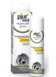 Гипоаллергенный силиконовый лубрикант pjur MED Premium glide - 100 мл. - Pjur - купить с доставкой в Златоусте