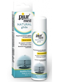 Нейтральный лубрикант на водной основе pjur MED Natural glide - 100 мл. - Pjur - купить с доставкой в Златоусте