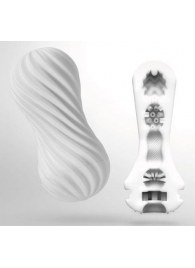 Мастурбатор FLEX Silky White с мягким рельефом - Tenga - в Златоусте купить с доставкой