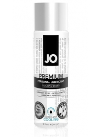 Охлаждающий лубрикант на силиконовой основе JO Personal Premium Lubricant Cooling - 60 мл. - System JO - купить с доставкой в Златоусте