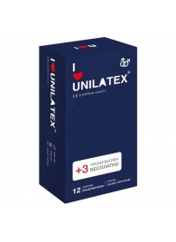 Ультрапрочные презервативы Unilatex Extra Strong - 12 шт. + 3 шт. в подарок - Unilatex - купить с доставкой в Златоусте