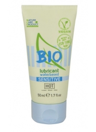 Органический лубрикант для чувствительной кожи Bio Sensitive - 50 мл. - HOT - купить с доставкой в Златоусте
