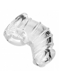 Насадка для ограничения эрекции Detained Soft Body Chastity Cage - XR Brands - купить с доставкой в Златоусте