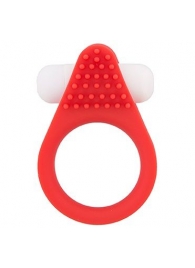Красное эрекционное кольцо LIT-UP SILICONE STIMU RING 1 RED - Dream Toys - в Златоусте купить с доставкой