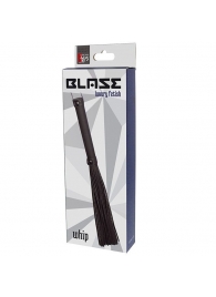 Чёрная плеть BLAZE WHIP BLACK - Dream Toys - купить с доставкой в Златоусте