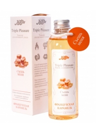Эликсир Triple Pleasure  Французская карамель  - 130 гр. - JULEJU - купить с доставкой в Златоусте