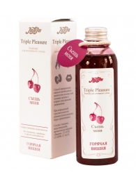 Эликсир Triple Pleasure  Горячая вишня  - 130 гр. - JULEJU - купить с доставкой в Златоусте