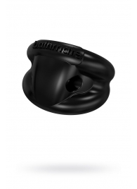 Чёрное эрекционное виброкольцо Strength - Bathmate - в Златоусте купить с доставкой