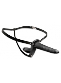 Женский страпон с вагинальной пробкой Double Penetrix Strap-on - 15 см. - Pipedream - купить с доставкой в Златоусте