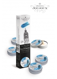 Набор из 5 свечей Petits Joujoux London с ароматом ревеня, амбры и чёрной смородины - MyStim - купить с доставкой в Златоусте