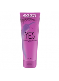 Согревающий лубрикант на водной основе Egzo Yes - 50 мл. - EGZO - купить с доставкой в Златоусте