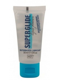 Гель-смазка на водной основе для чувствительной кожи Superglide - 30 мл. - HOT - купить с доставкой в Златоусте