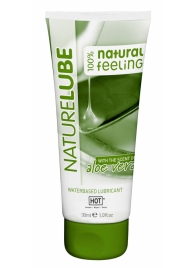 Смазка на водной основе с алоэ вера Nature Lube - 30 мл. - HOT - купить с доставкой в Златоусте