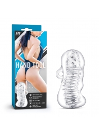 Прозрачный мастурбатор M for Men Hand Tool - Blush Novelties - в Златоусте купить с доставкой