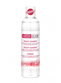 Лубрикант на водной основе с ароматом вишни FRUITY CHERRY - 300 мл. - Waterglide - купить с доставкой в Златоусте