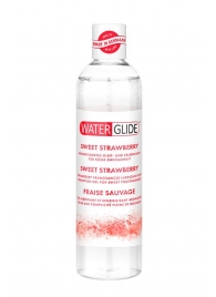 Лубрикант на водной основе с ароматом клубники SWEET STRAWBERRY - 300 мл. - Waterglide - купить с доставкой в Златоусте