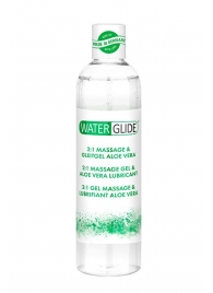 Гель-смазка 2-в-1 MASSAGE   LUBRICANT ALOE VERA - 300 мл. - Waterglide - купить с доставкой в Златоусте