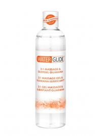 Гель-смазка 2-в-1 MASSAGE   LUBRICANT GUARANA - 300 мл. - Waterglide - купить с доставкой в Златоусте