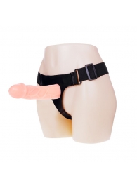 Телесный фаллоимитатор на трусиках Jessica Strap-On - 15,5 см. - Baile - купить с доставкой в Златоусте